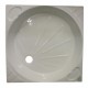 Intérieur bac à douche mobilhome COSALT 680x680mm couleur blanc