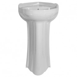 Lavabo d'angle NIMBUS couleur blanc