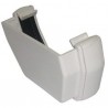 fond gouttière Floplast Square Line couleur blanc