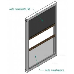combistore moustiquaire 875x1190mm