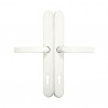 Poignée de portes d'entrée de mobilhome PVC eurolock ELLBEE couleur blanc