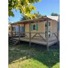 Terrasse mobil home 5,5x2,3m couverte complète