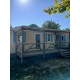 Terrasse mobil home 5,5x2,3m couverte complète