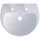 Lavabo en porcelaine Lecico Atlas 50cm 2 trous