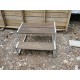 marche pied mobilhome 2 marches alu & bois d'occasion