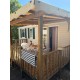 mobil home IRM sur parcelle camping Hérault