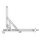 Compas de fenêtre à guillotine latérale 406mm/90° (vendu par paire)