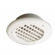 Grille d'aération ronde pour plafond ou mur - 2500mm² - embout 40mm couleur blanc