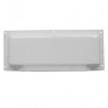 Grille d'aération pour salle de bain - grande - 460x180mm couleur blanc
