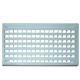 Aérateur plastique pour intérieur - 170x90mm couleur blanc