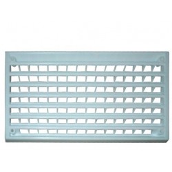 Aérateur plastique pour intérieur - 170x90mm couleur blanc