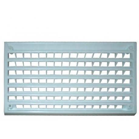 Aérateur plastique pour intérieur - 170x90mm couleur blanc