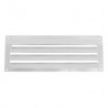 Aérateur plastique pour intérieur - 240x90mm couleur blanc