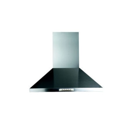 Hotte aspirante BELLING 3 vitesses, lampes, commande par boutons - dim. H.560x905x600mm profondeur 485mm couleur inox