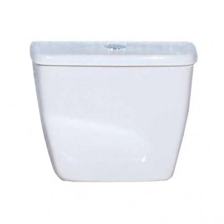 Chasse d'eau WC pour cuvette gLECICO ATLAS - 405x385x185mm couleur blanc