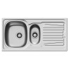 Evier égouttoir SPARTA inox 1000x500mm