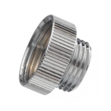 Adaptateur pour flexible 3/4" x 1/2" couleur chrome