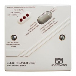 Minuterie électronique pour chauffage électrique couleur blanc