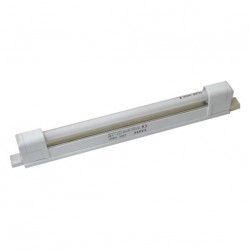 Réglette sans interrupteur 6W 280x20x45mm couleur blanc