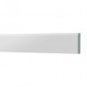 Plinthe PVC 45x6mm - 2x2,5m couleur blanc