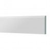 Plinthe PVC 95x6mm - 2x2,5m couleur blanc