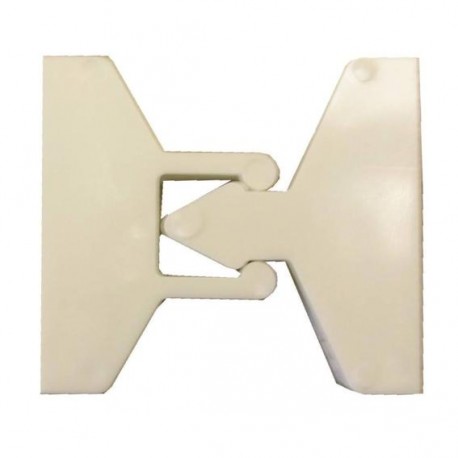 Bloque porte en plastique type ABI couleur blanc