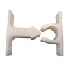 Bloque porte en plastique couleur blanc