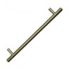 Poignée de porte en T - 224mm couleur nickel