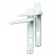 Poignée de portes d'entrée de mobilhome PVC eurolock ELLBEE couleur blanc